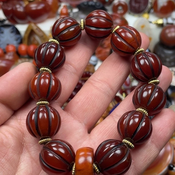 玛瑙/玉髓未镶嵌颈饰