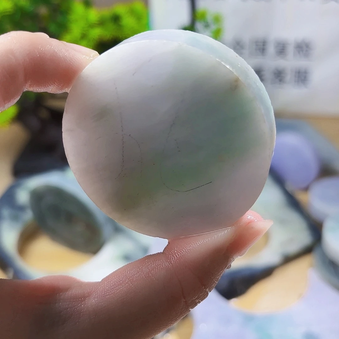 翡翠未镶嵌颈饰翡翠A货丹