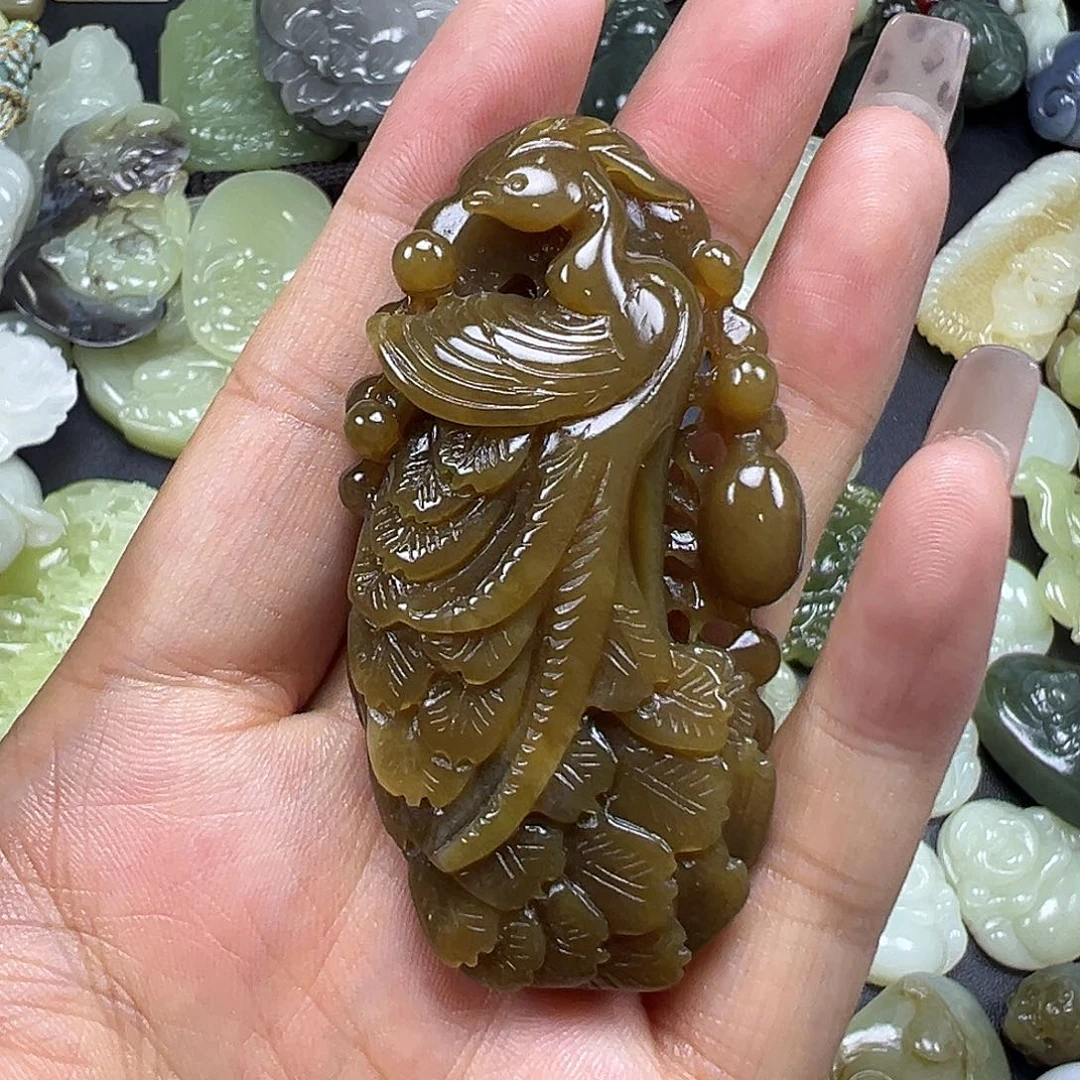 颈饰未镶嵌和田玉
