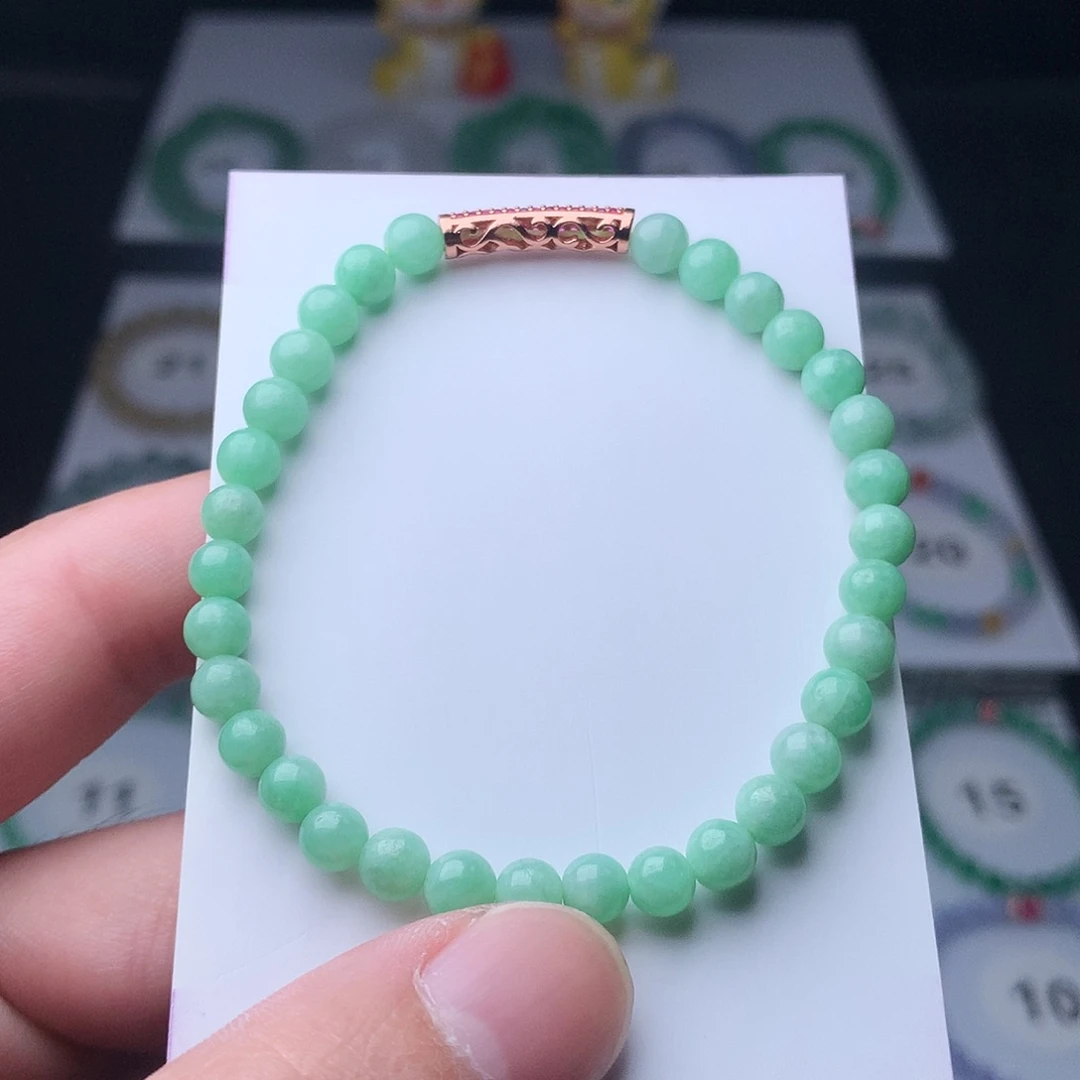 翡翠未镶嵌手链翡翠