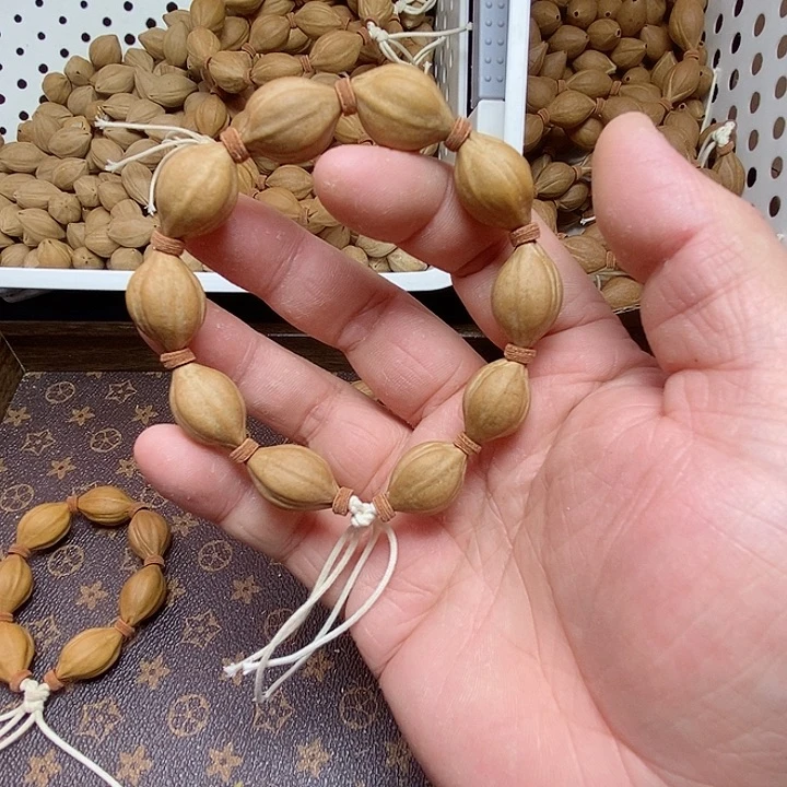 手串/手链橄榄核1.5直心料素串