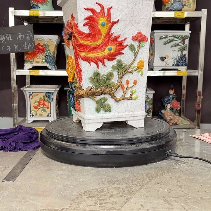 红***头石湾盆石湾盆石湾盆