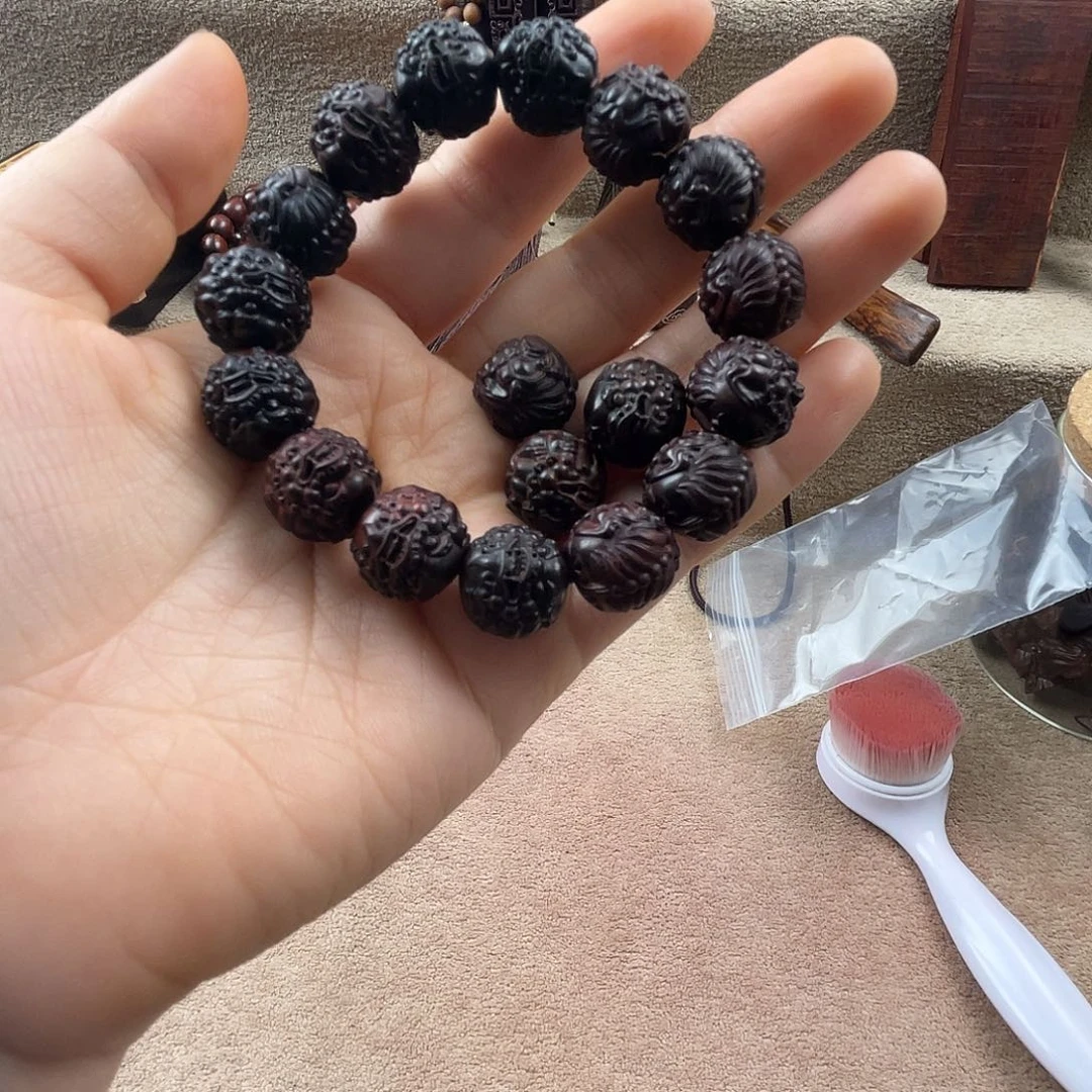 特*头小叶紫檀福利款亏米貔貅单圈
