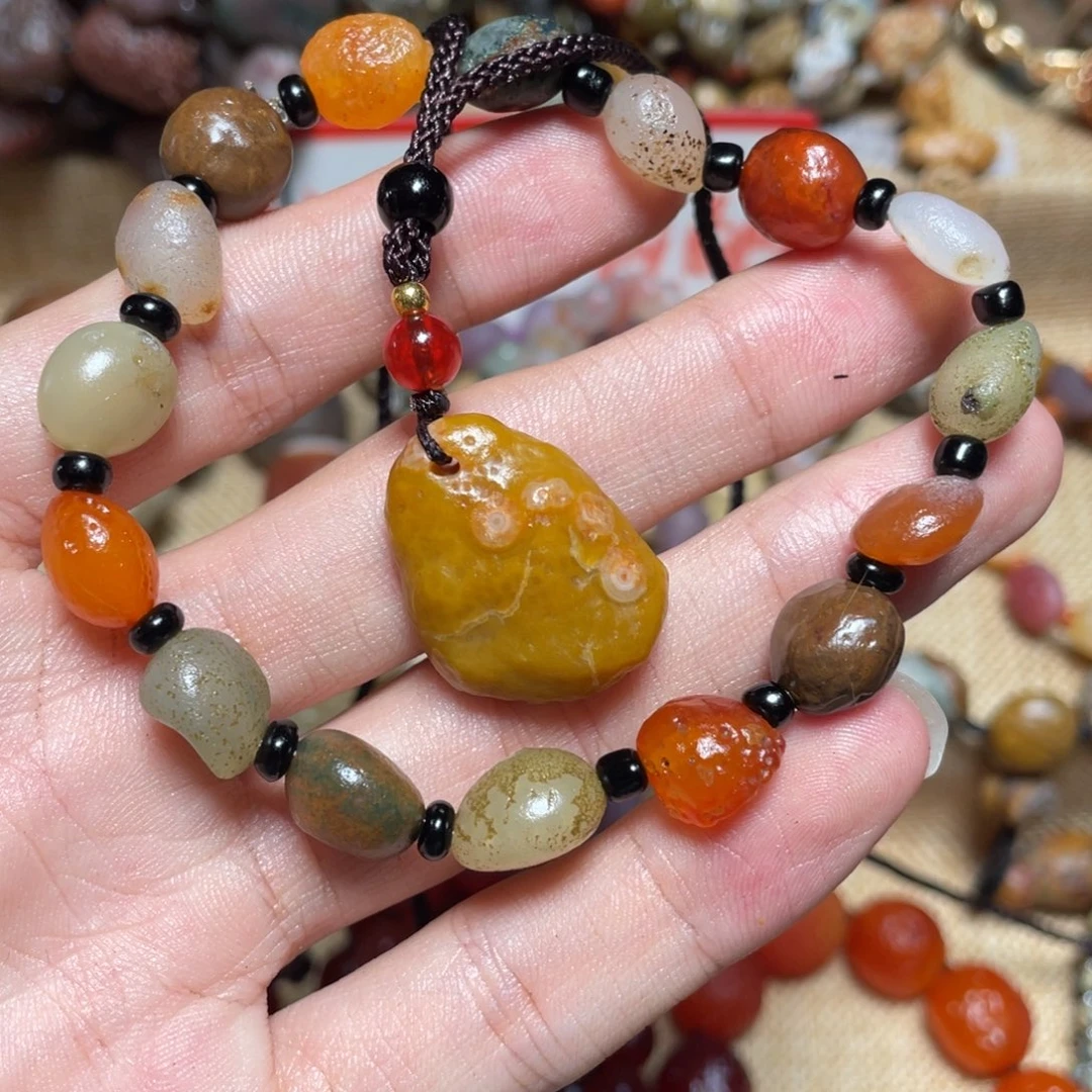 玛瑙/玉髓手链未镶嵌