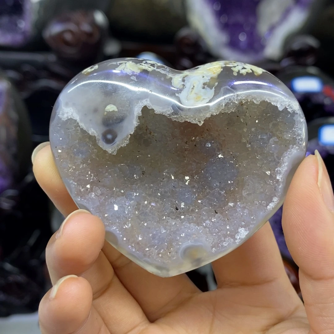 未镶嵌紫晶大型摆件（非配饰）莹