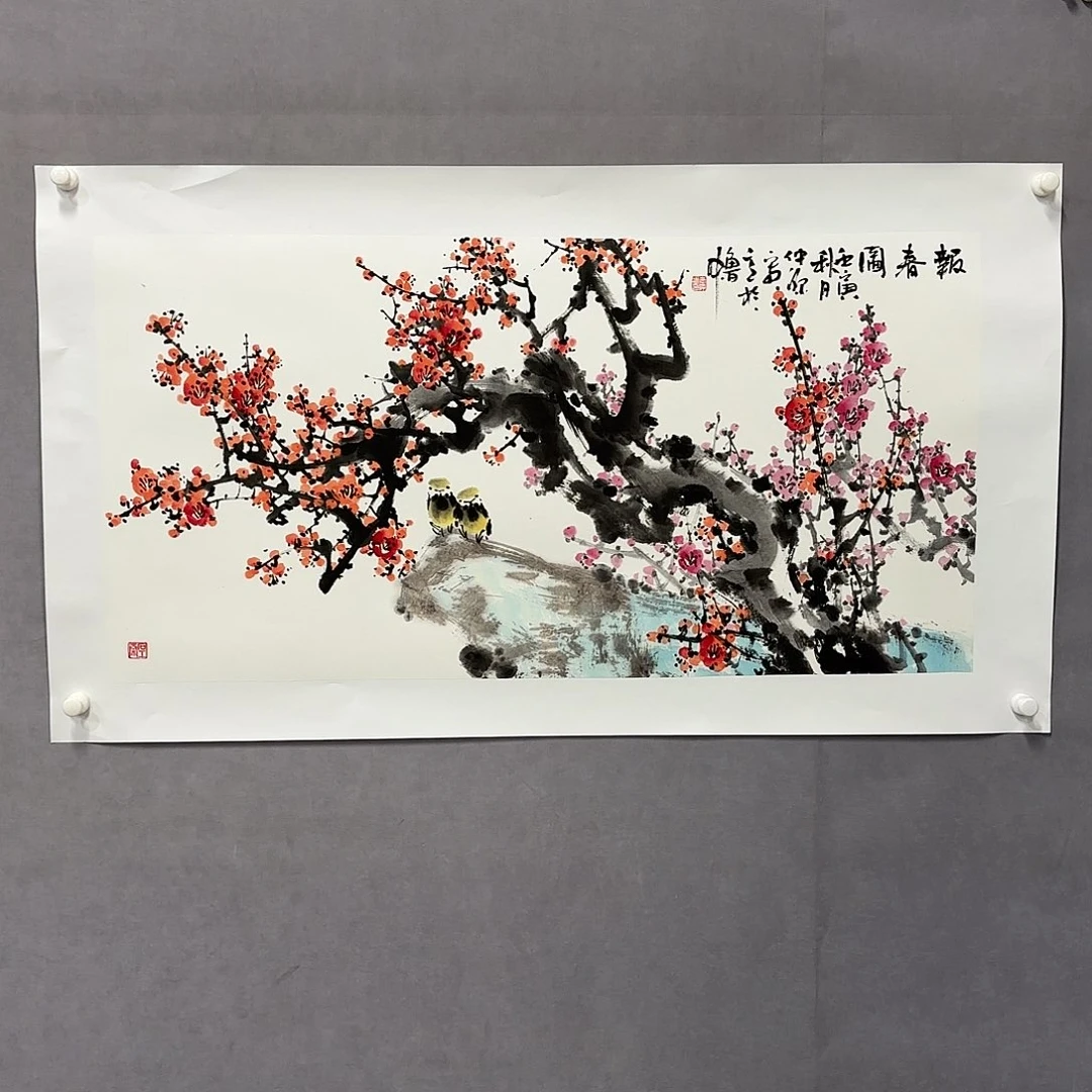 国画国画纯手绘作品请放心去藏