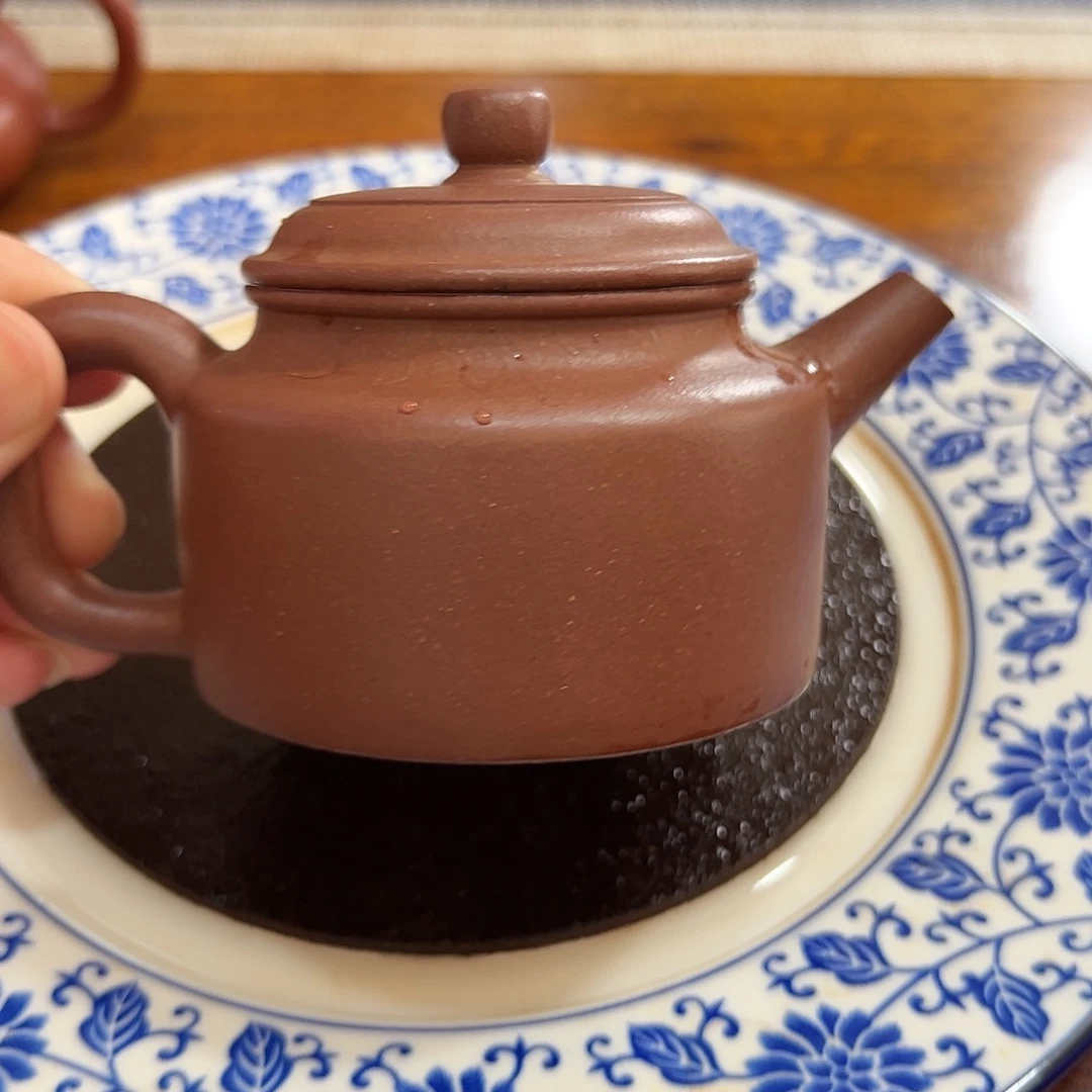 茶壶紫砂原矿底槽清180毫升德钟全手工