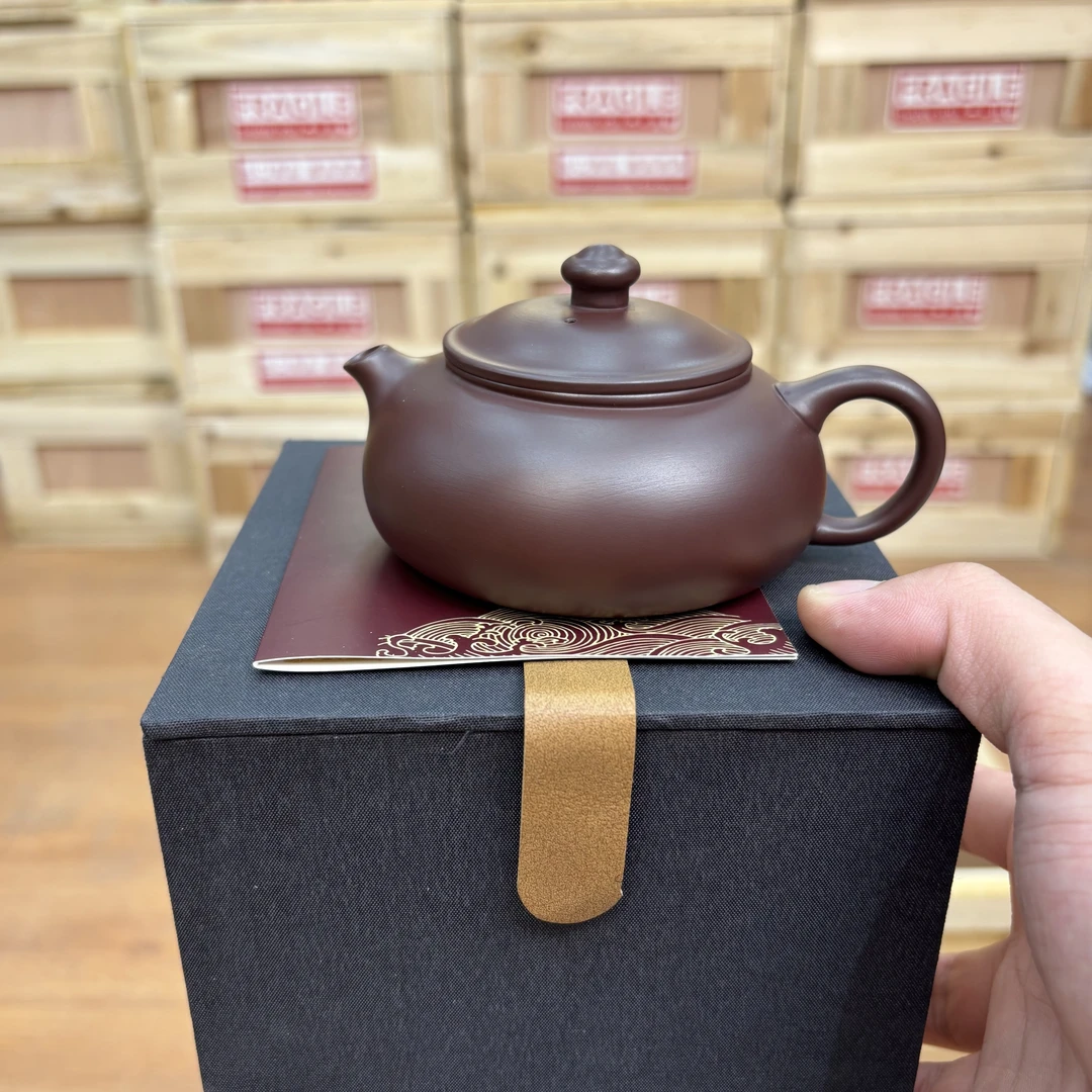 【闪购商品】寒江紫砂泡茶壶