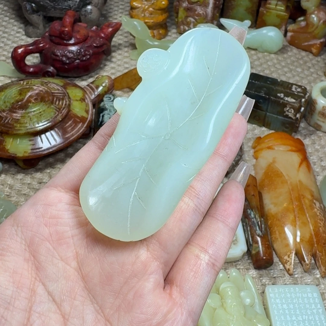 吊坠白玉菩提挂件
