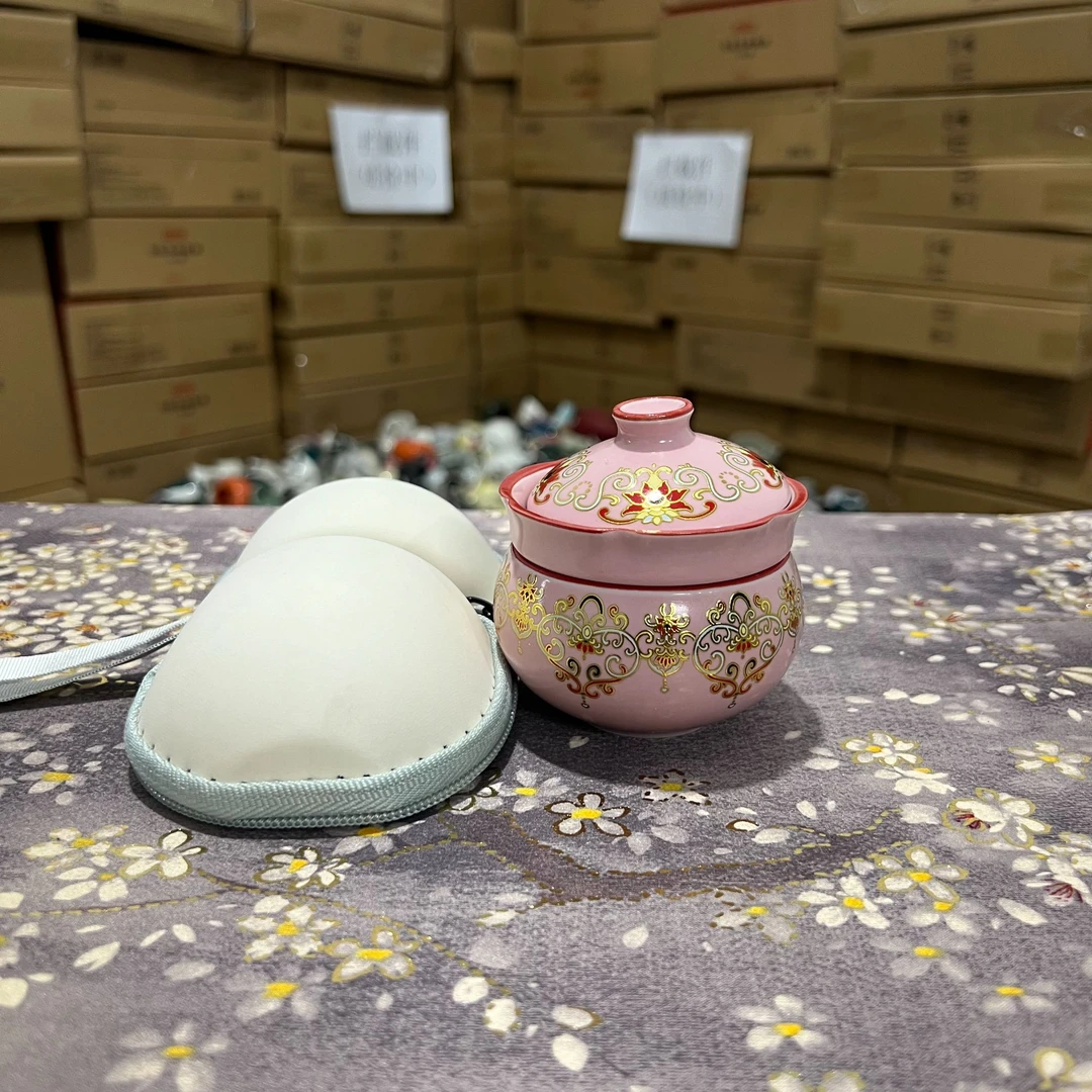 粉汝便携式旅行茶具适合一人饮