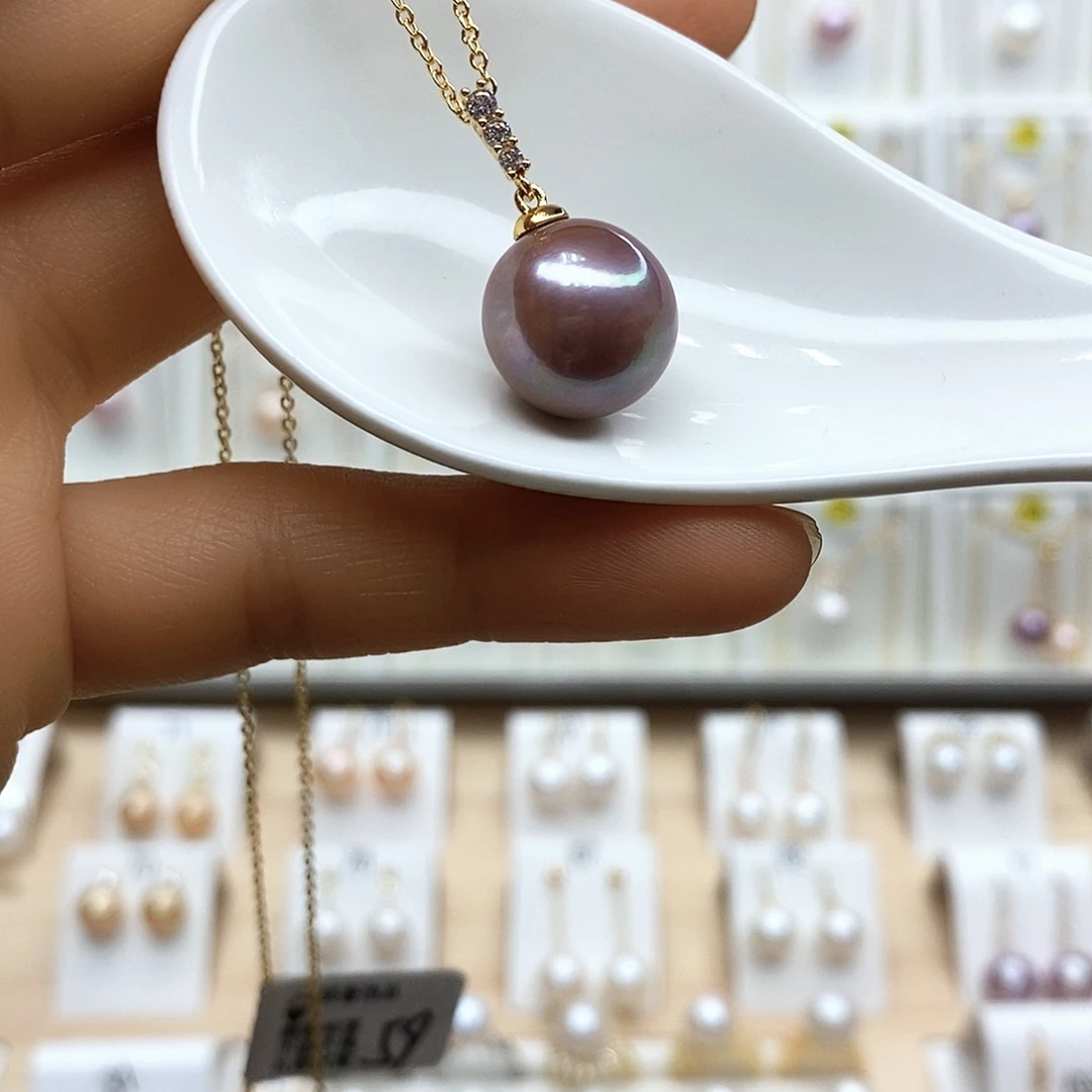 淡水珍珠颈饰合金