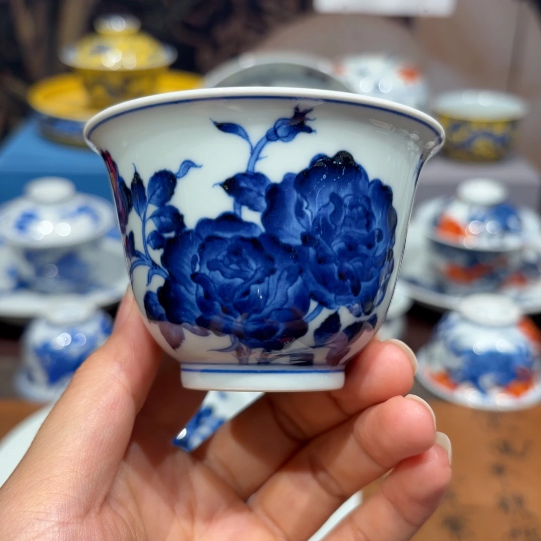 手工手绘陶瓷茶具