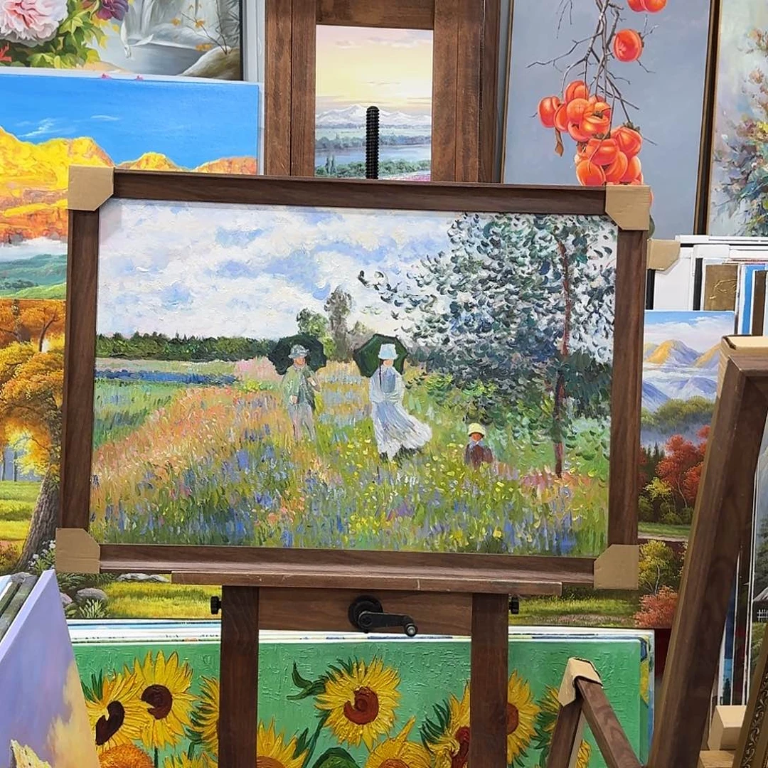 油画6898油画作品入选全国美展并获