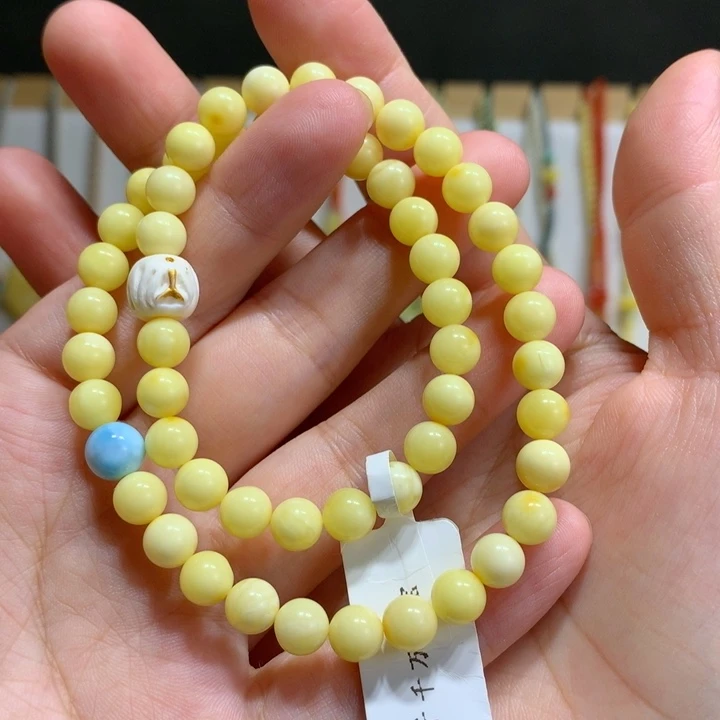 手链蜜蜡未镶嵌6.7mm