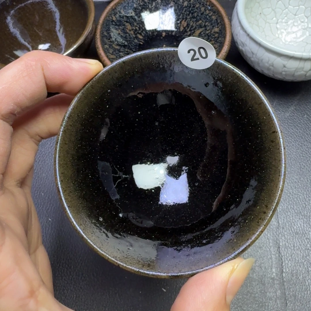 摆件古时茶器建窑建盏20