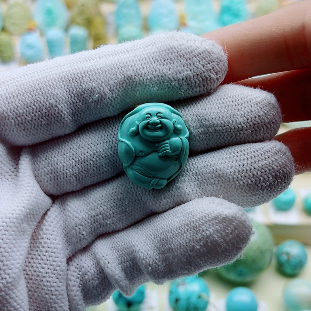 绿松石未镶嵌珠宝奇石