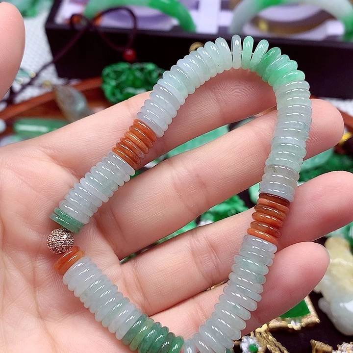 翡翠未镶嵌手串翡翠