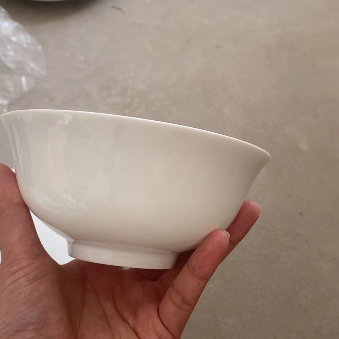 陶10个微瑕米饭碗不退不换