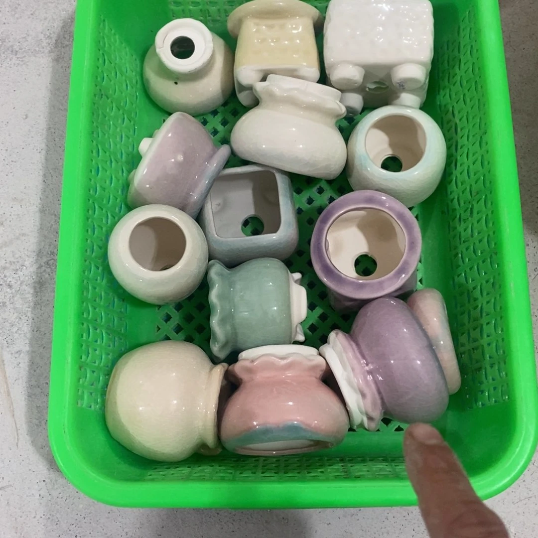 红陶微瑕花盆满12包邮