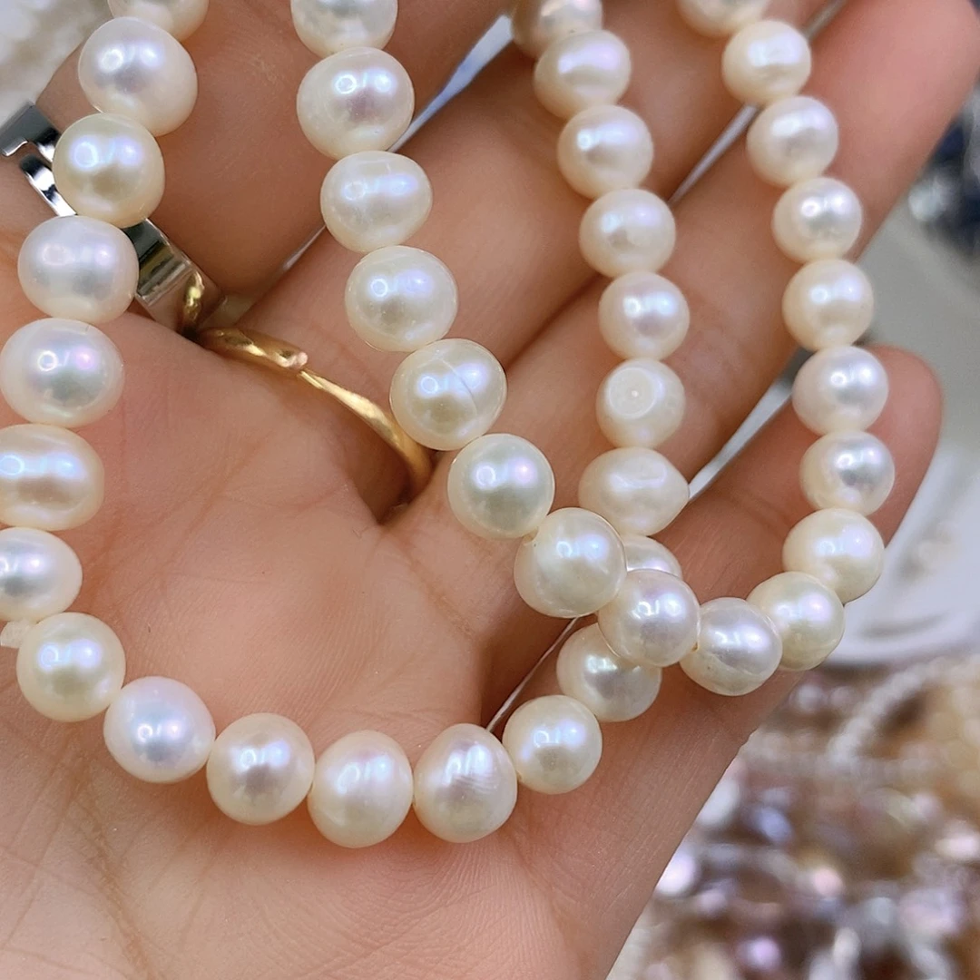 淡水珍珠颈饰未镶嵌