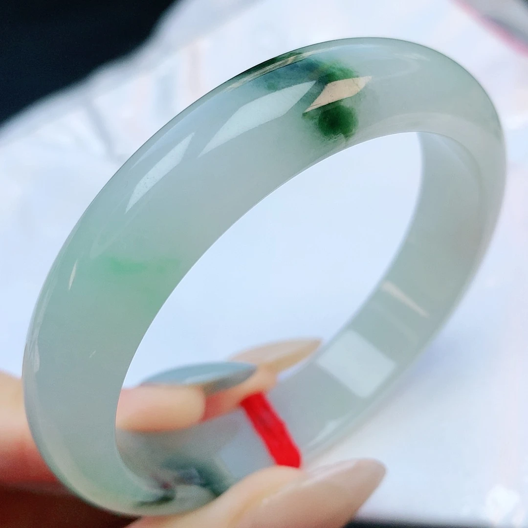 未镶嵌手镯翡翠56圈口800008