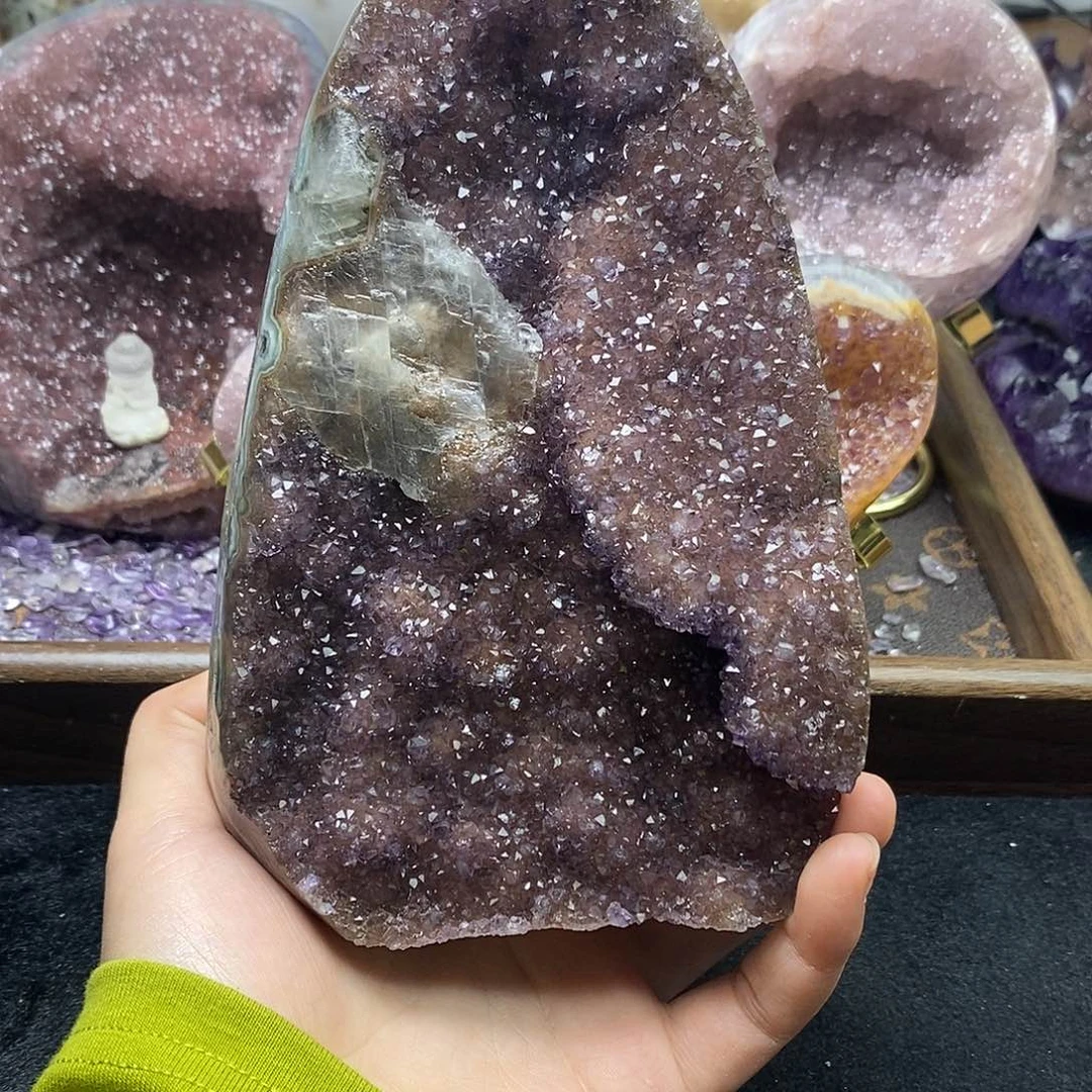 大型摆件（非配饰）紫晶未镶嵌