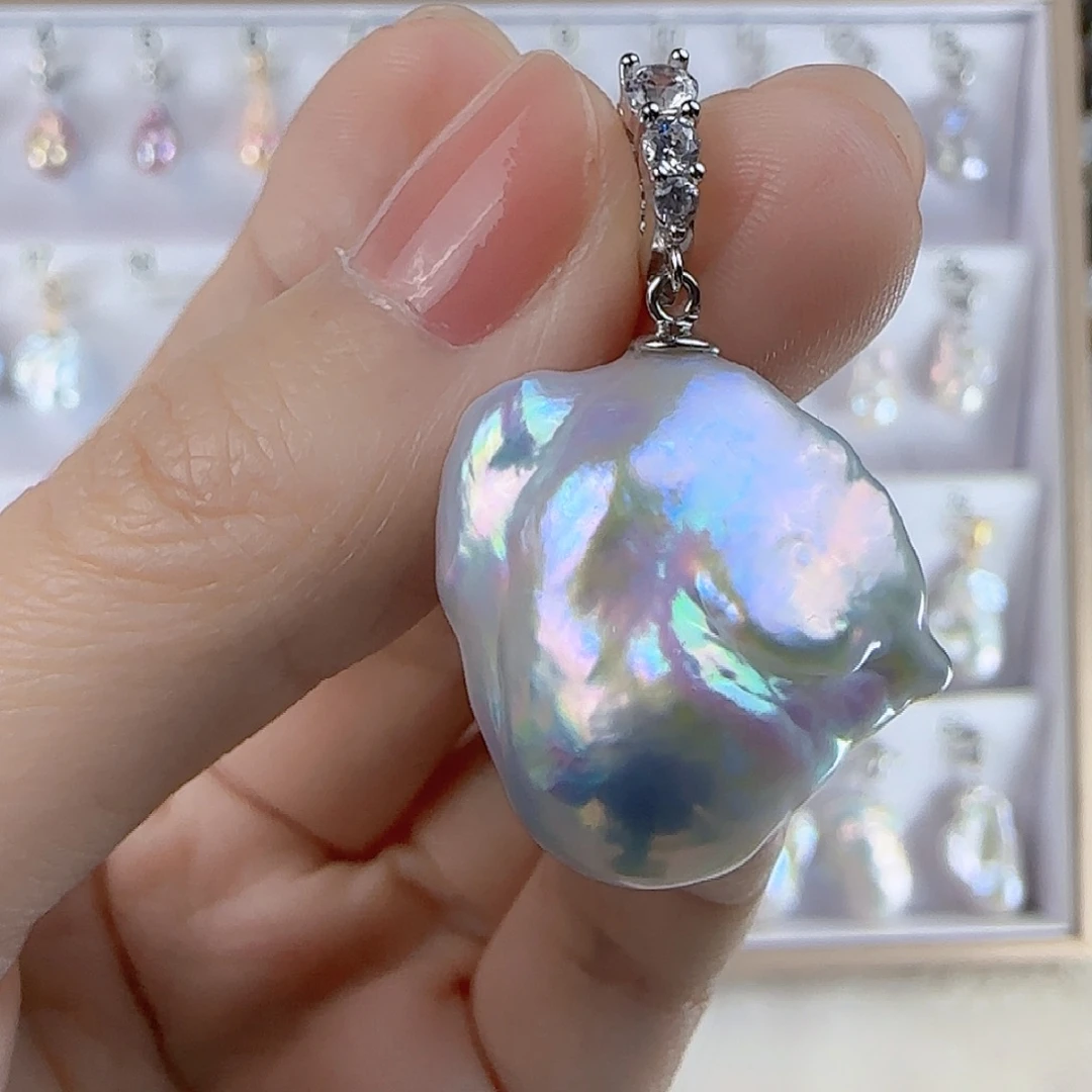 7****淡水珍珠吊坠(不含链)未镶嵌