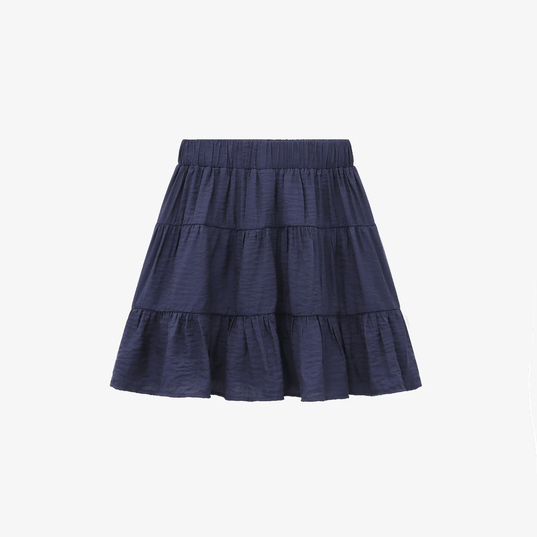 【蛋糕】裙子洋气蓝色时尚休闲百搭夏季春夏半裙-JKK000235