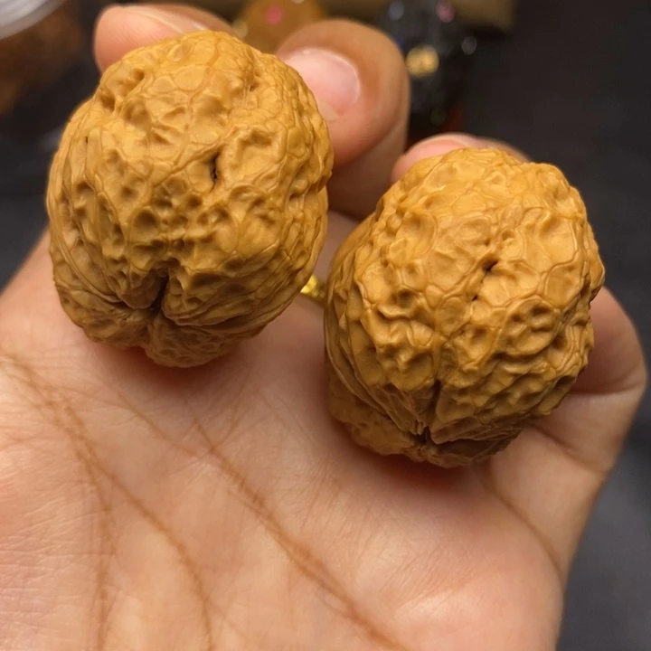 把件文玩核桃38尺霸王蟾