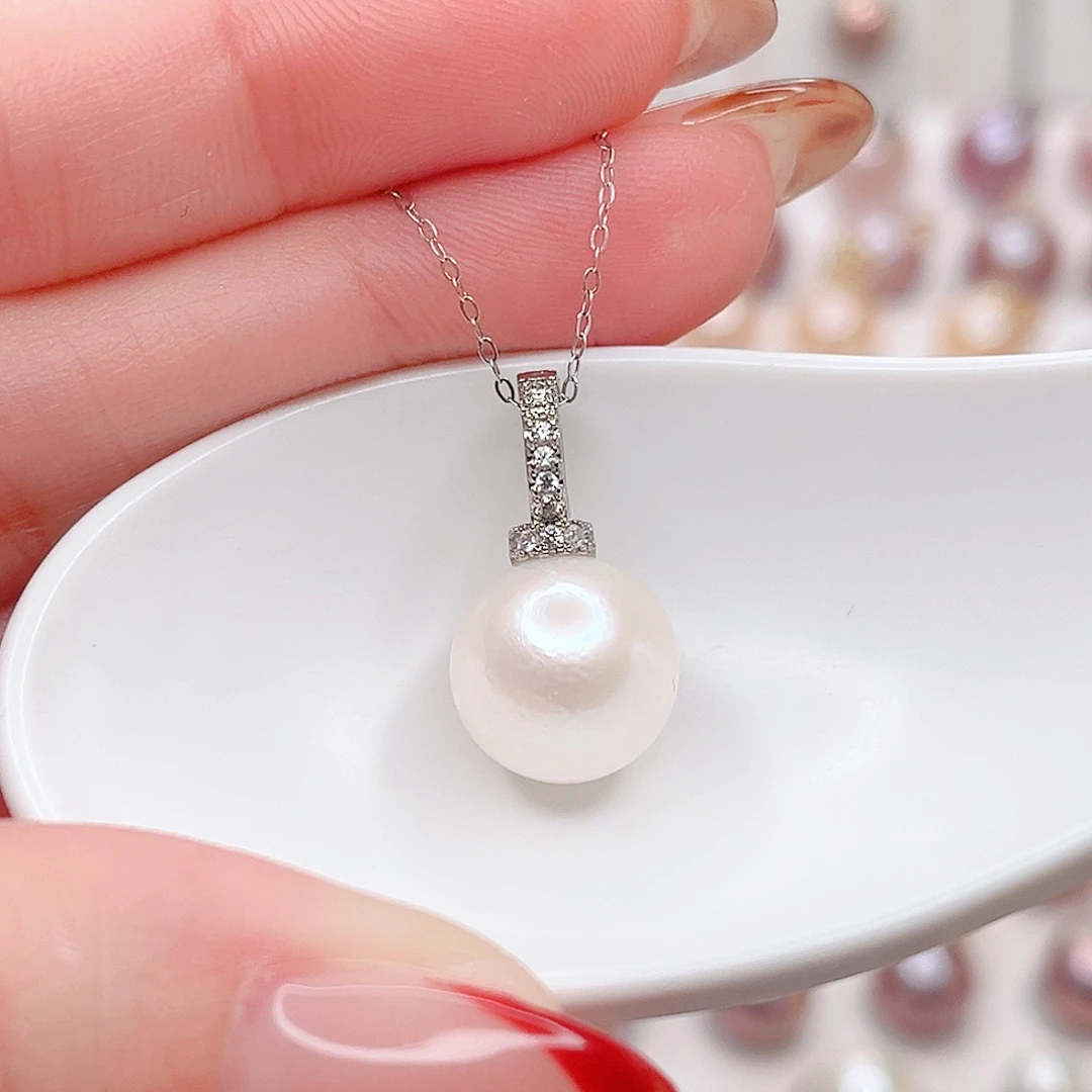 吊坠(赠链)淡水珍珠合金