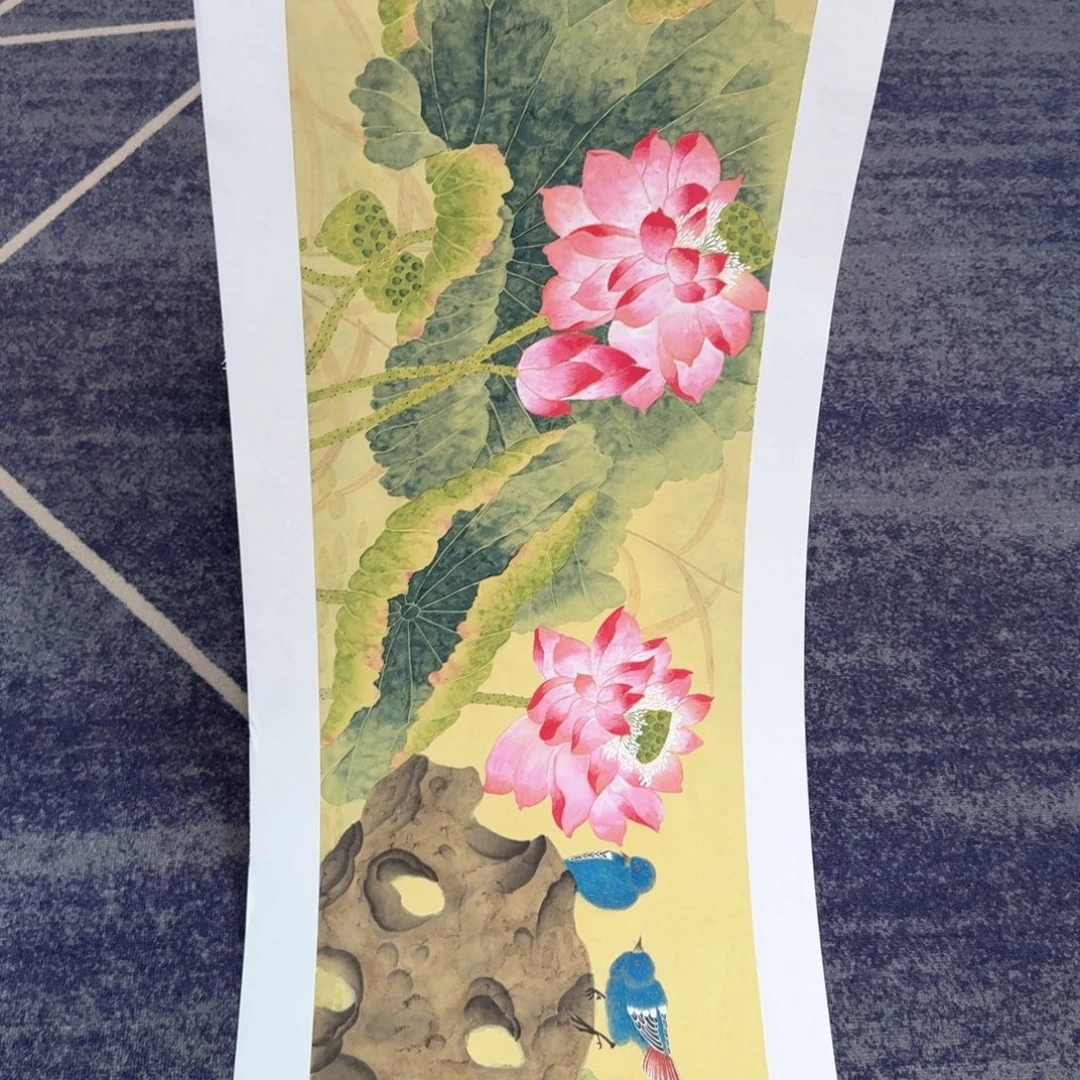 国画国画作品山水花鸟