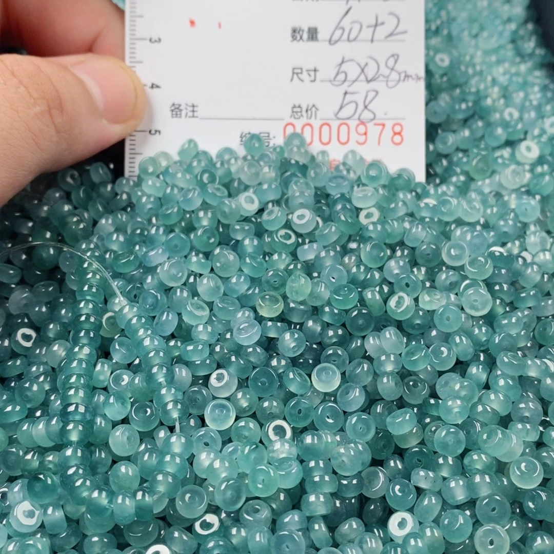 翡翠未镶嵌手链翡翠散珠多样性发货自选