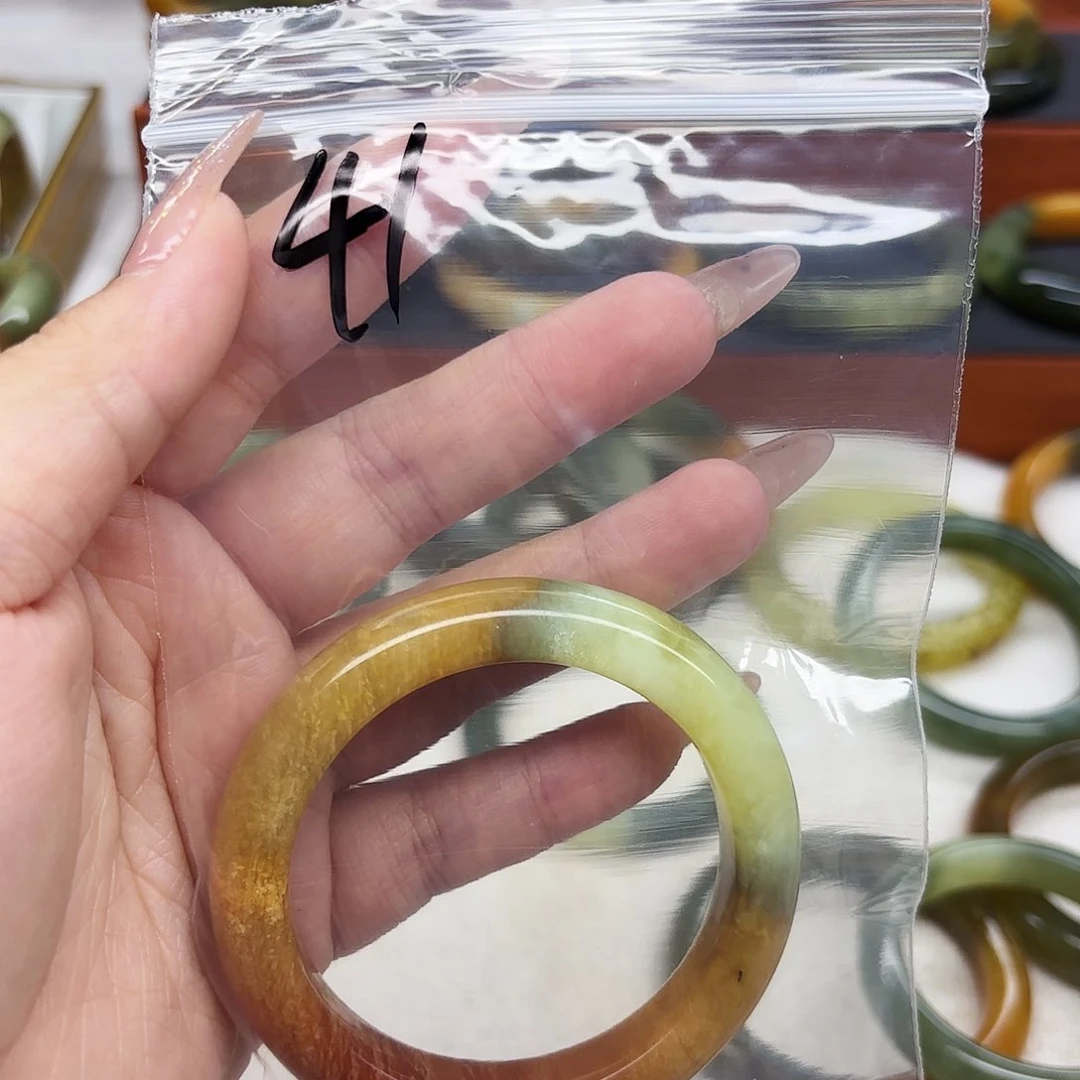 蛇纹石玉合金手镯年*