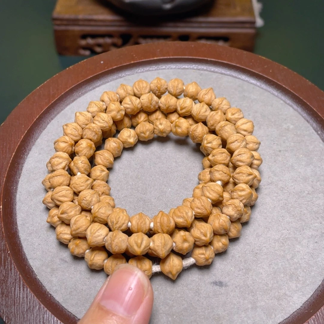 柏香籽/百香籽吊坠白牙横打长串