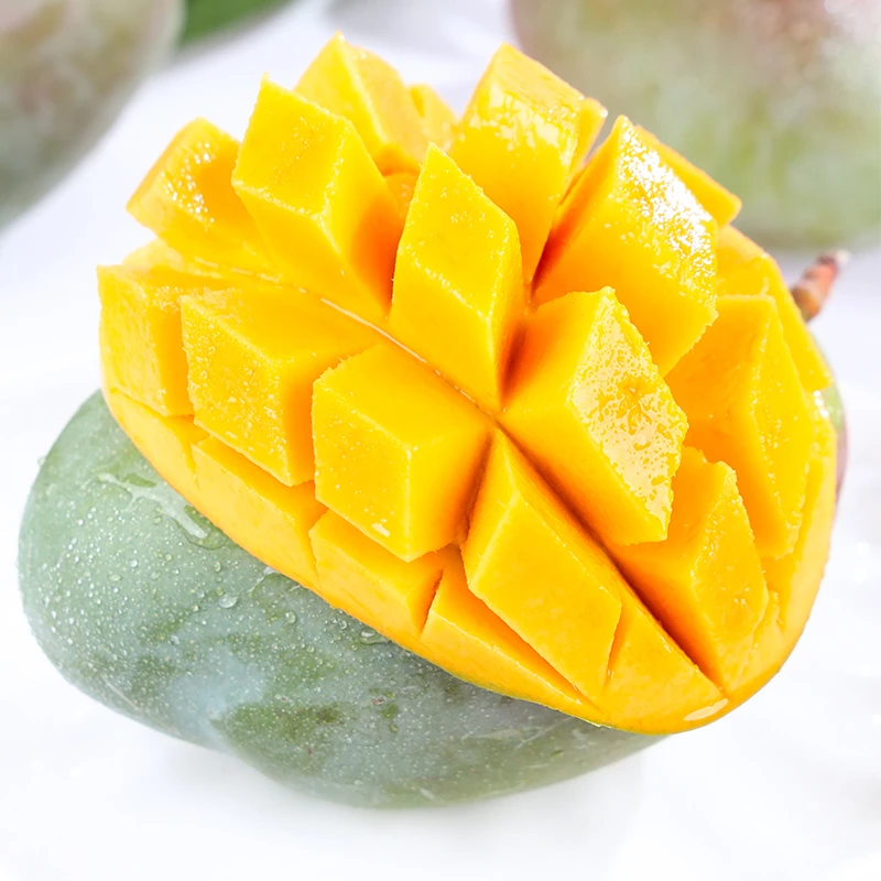 y【放软吃】攀枝花芒果凯特大脸芒香甜多汁8.5斤装昆明仓发货