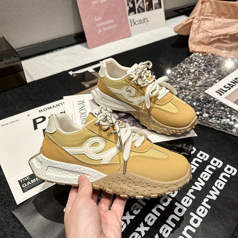 W-【有运费补贴】2025爆款阿甘鞋女新款休闲运动板鞋