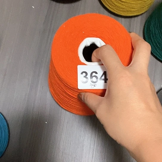 9两橘色山羊绒特价