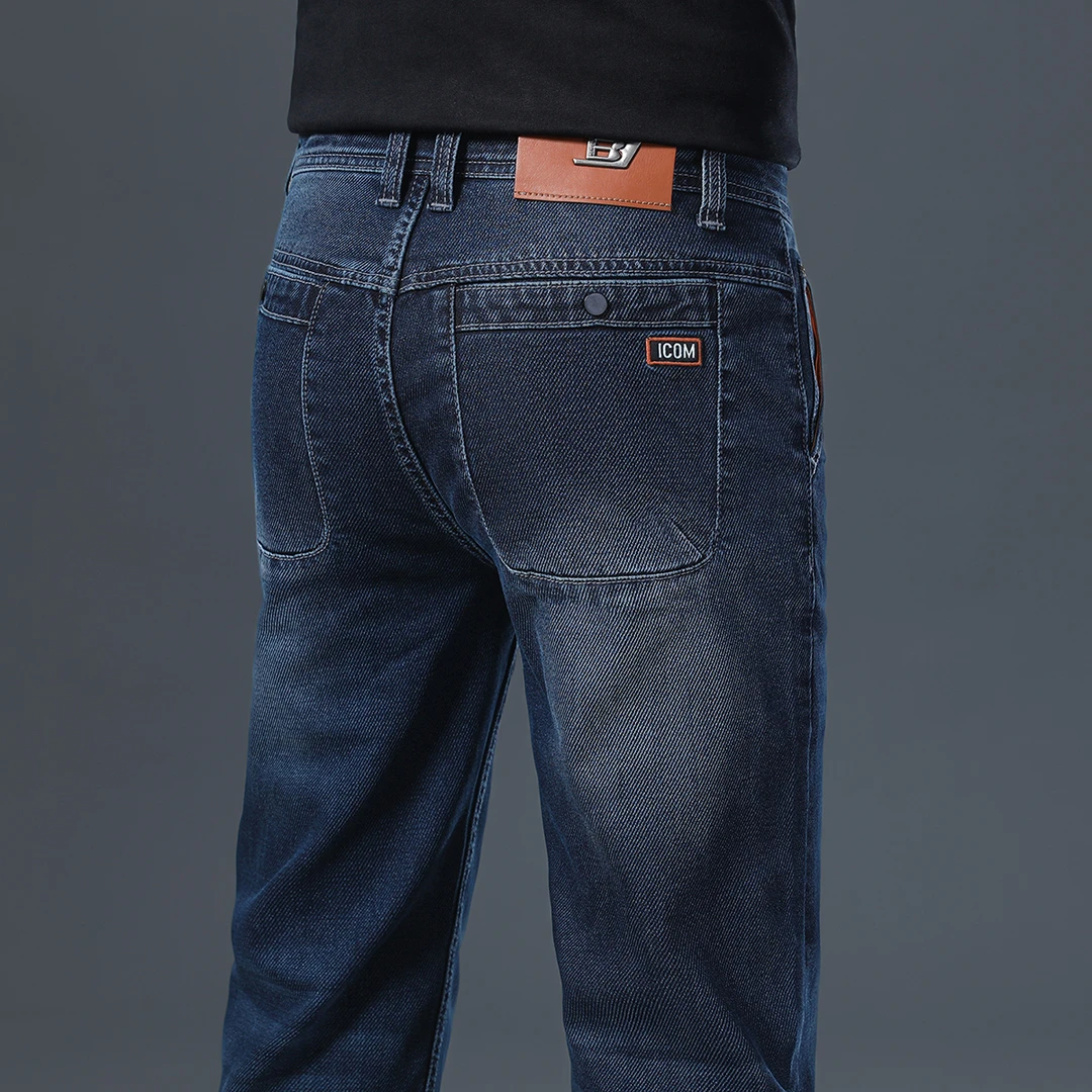 Cebrodz香港高端秋冬季新款男士牛仔裤2025新款直筒百搭高端商务