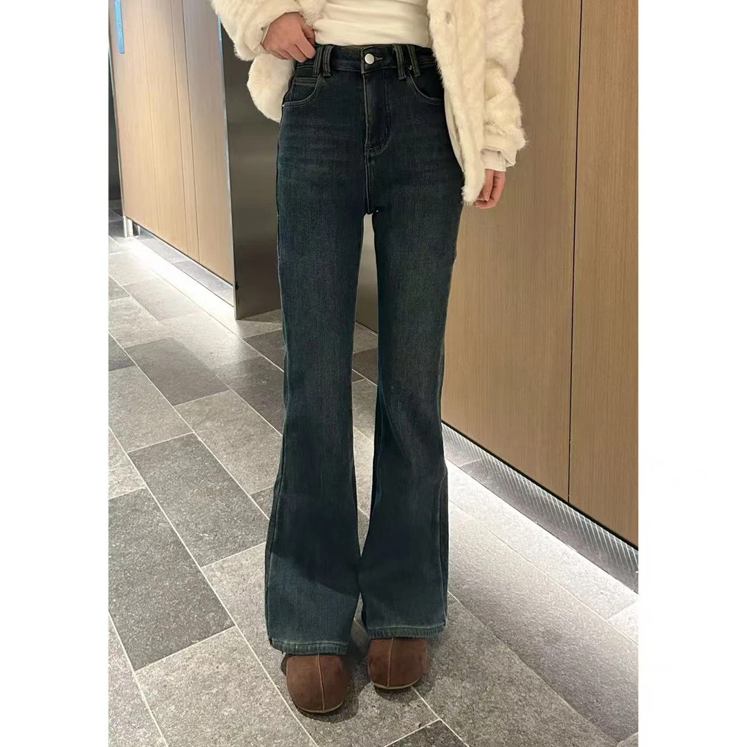 【不语不言】小允姐姐2025新款时尚高级微喇裤