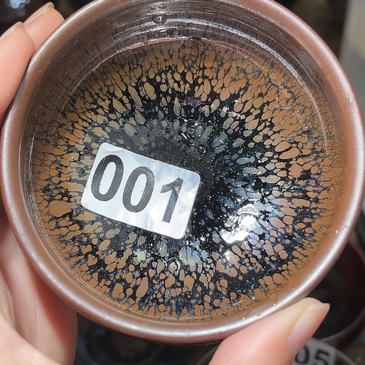 用***心茶盏沐雨茶器柴烧主人杯