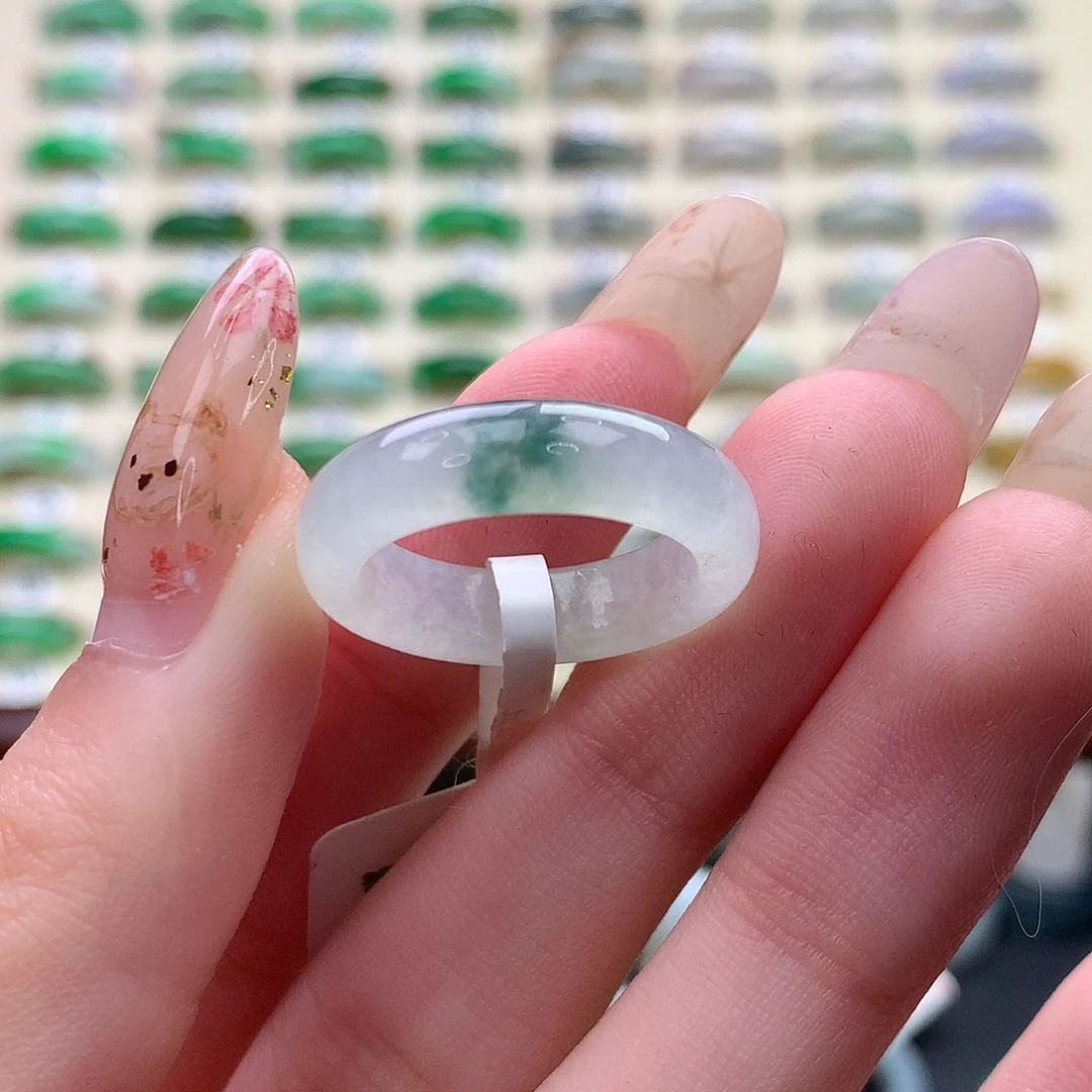 翡翠未镶嵌戒指港14