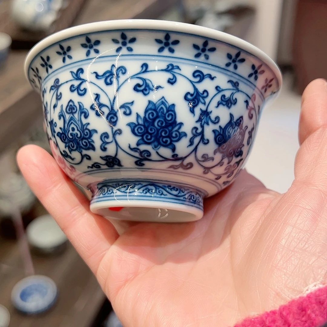 阿*钟家窑柴窑永乐缠枝孤品