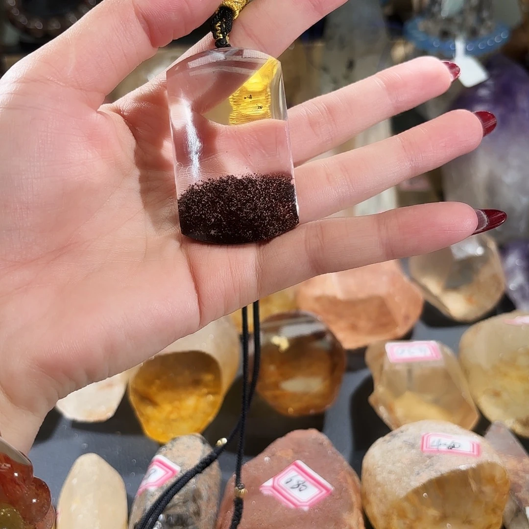 手链未镶嵌水晶吊坠