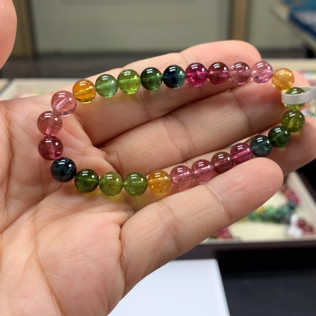 手链未镶嵌碧玺7左右