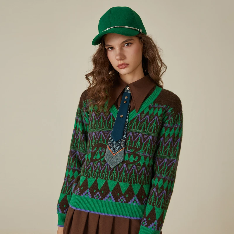 【诗语专属】D63套头毛衫5W4M38133