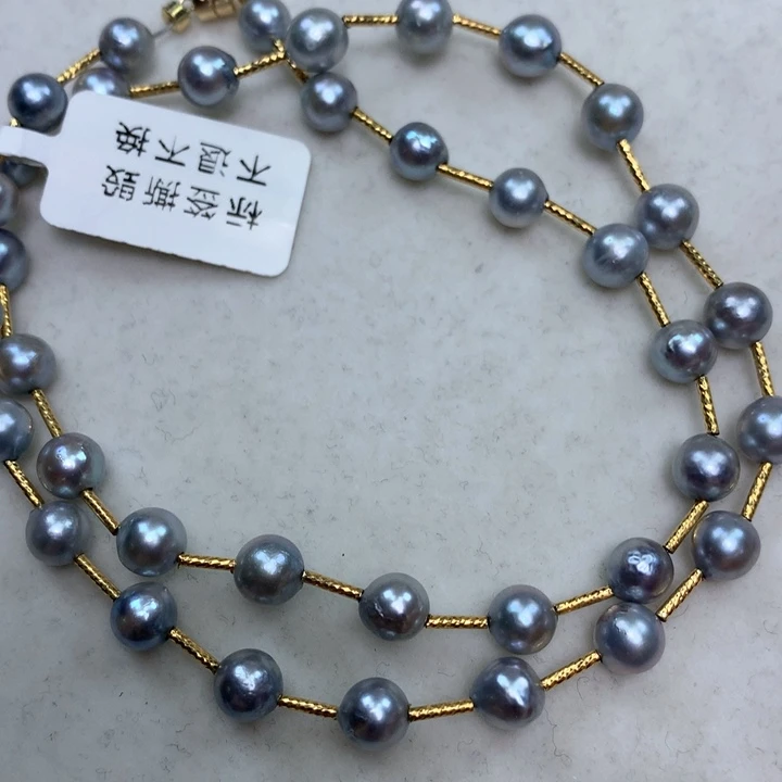 项链未镶嵌海水珍珠