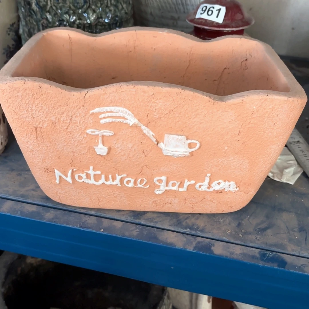 许纯的花房 孤品 红陶 010