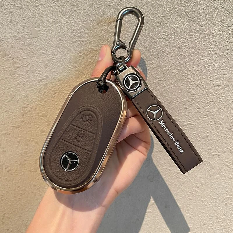 2025款宾士c260l钥匙套c级c200l新E级e300l壳glc300l包s400扣男女