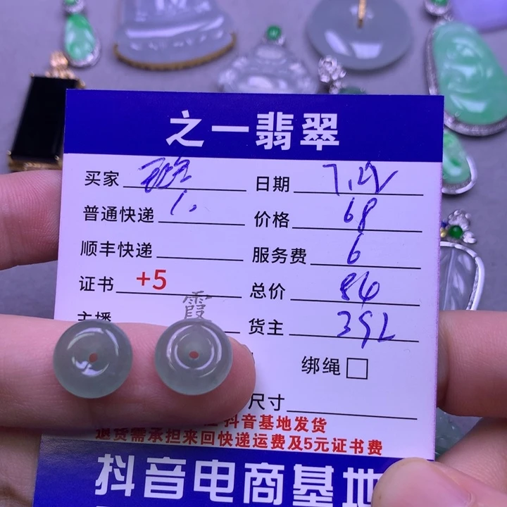 翡翠未镶嵌颈饰璐****宝