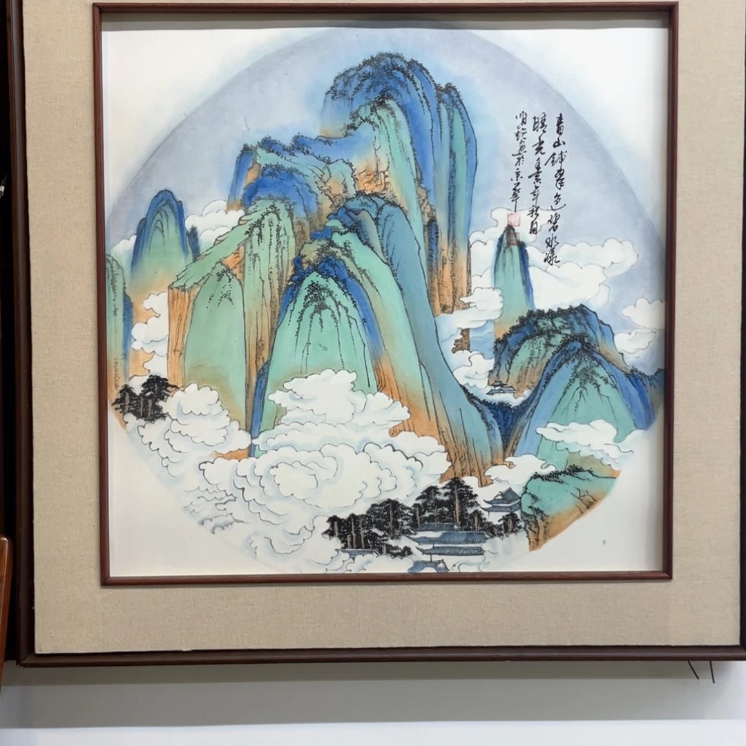 国画手绘国画，精品山水